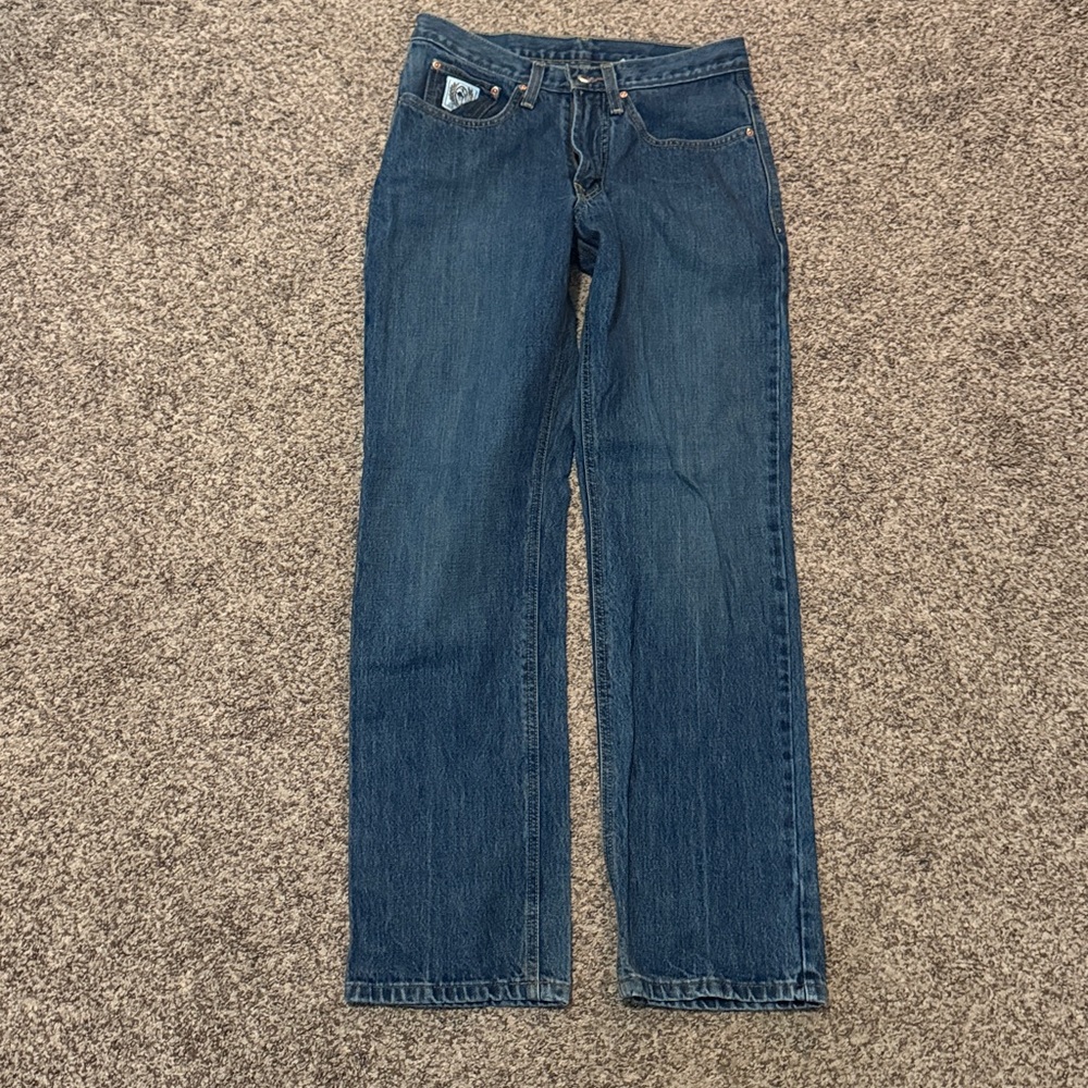 Cinch Dark Blue Cotton Jeans